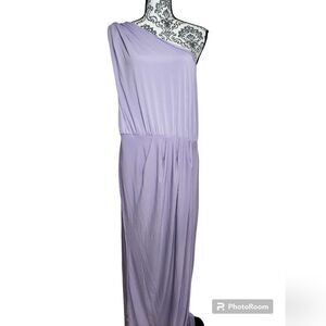 Clubl London Lavender Persian Maxi Dress size 16